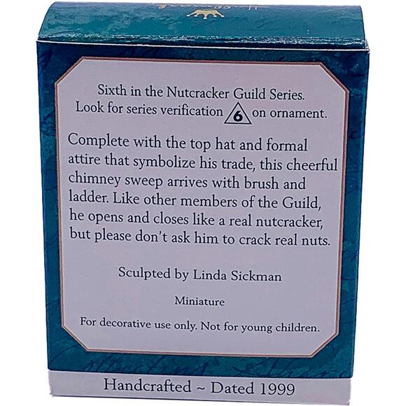 1999 Hallmark Keepsake Nutcracker Guild Series #6 Miniature Christmas Ornament - Picture 8 of 8